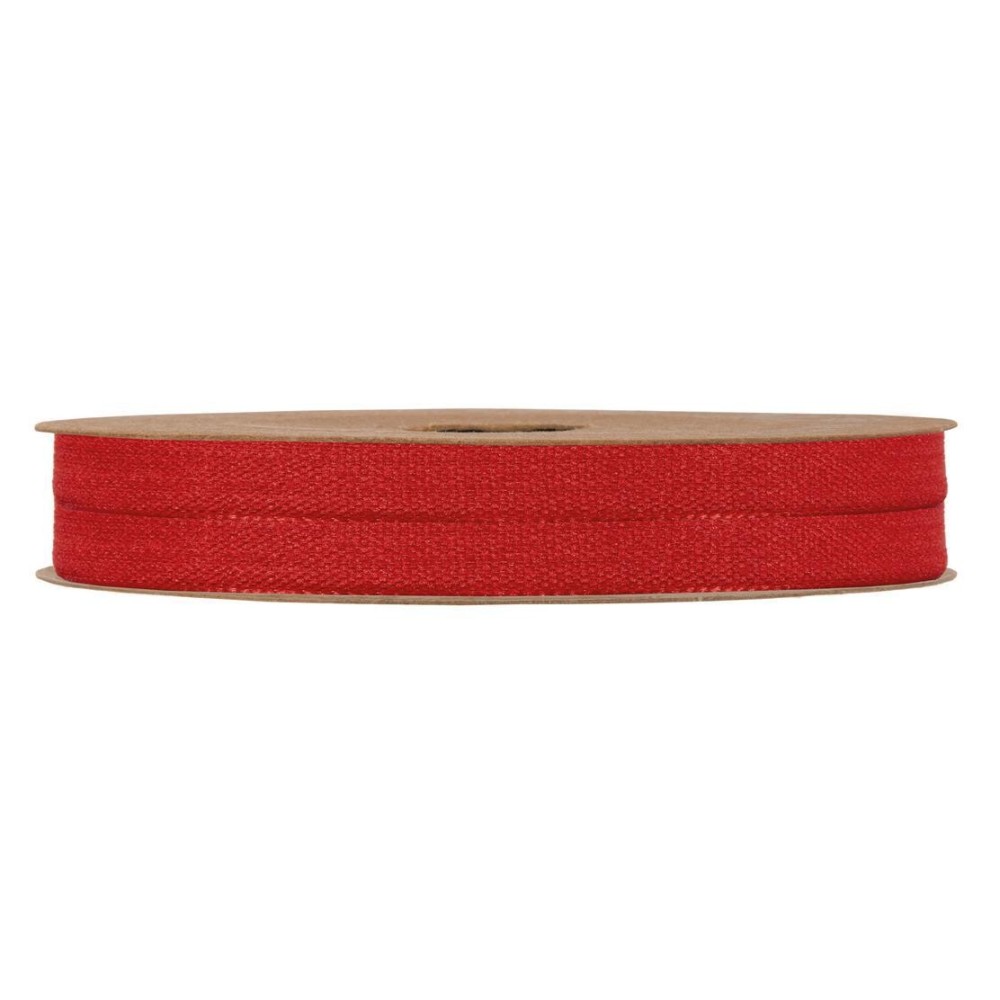 NASTRO COTONE ECOVELOUR MM6X20MT ROSSO